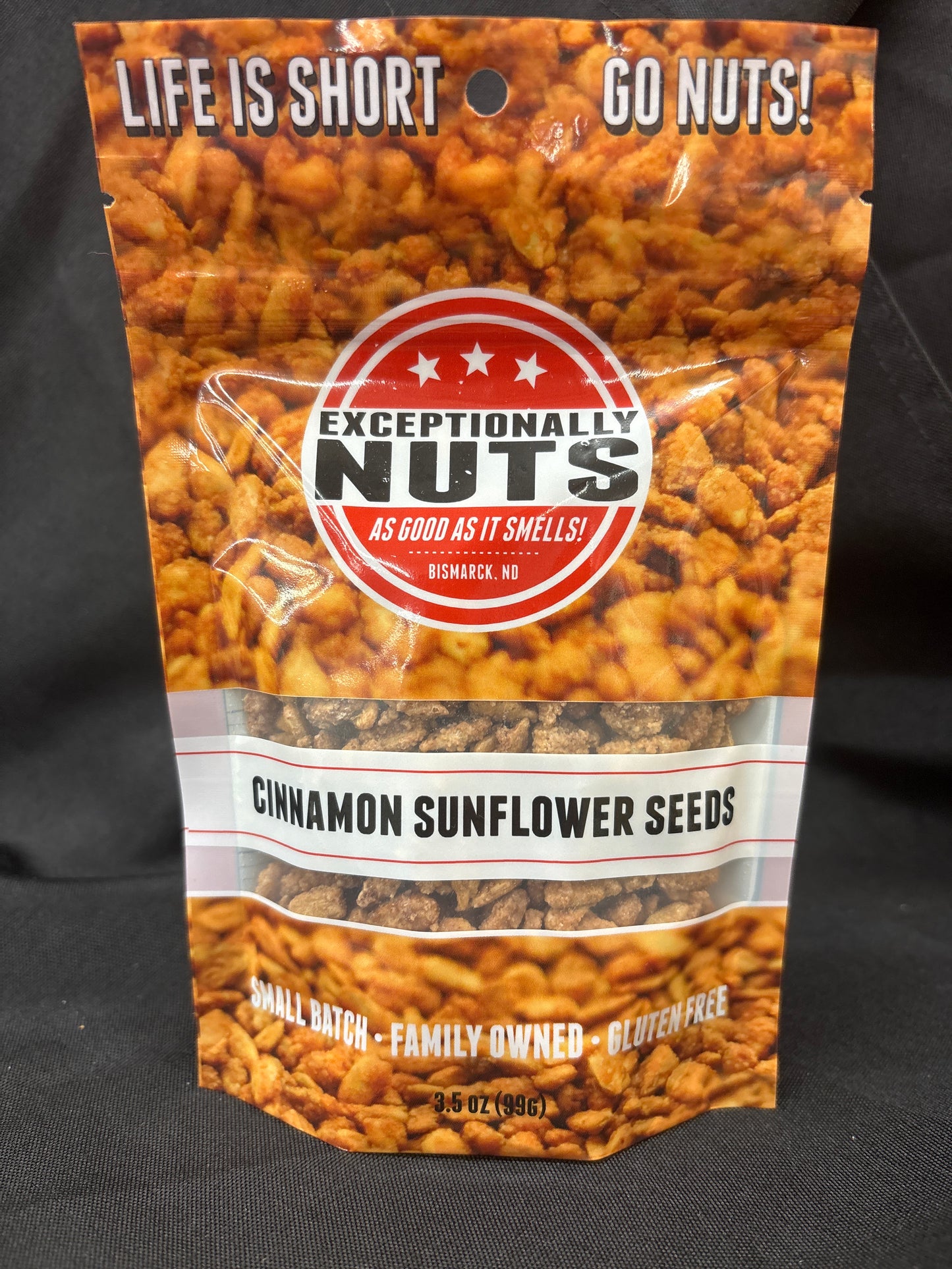 Exceptionally Nuts seeds small 3.5oz