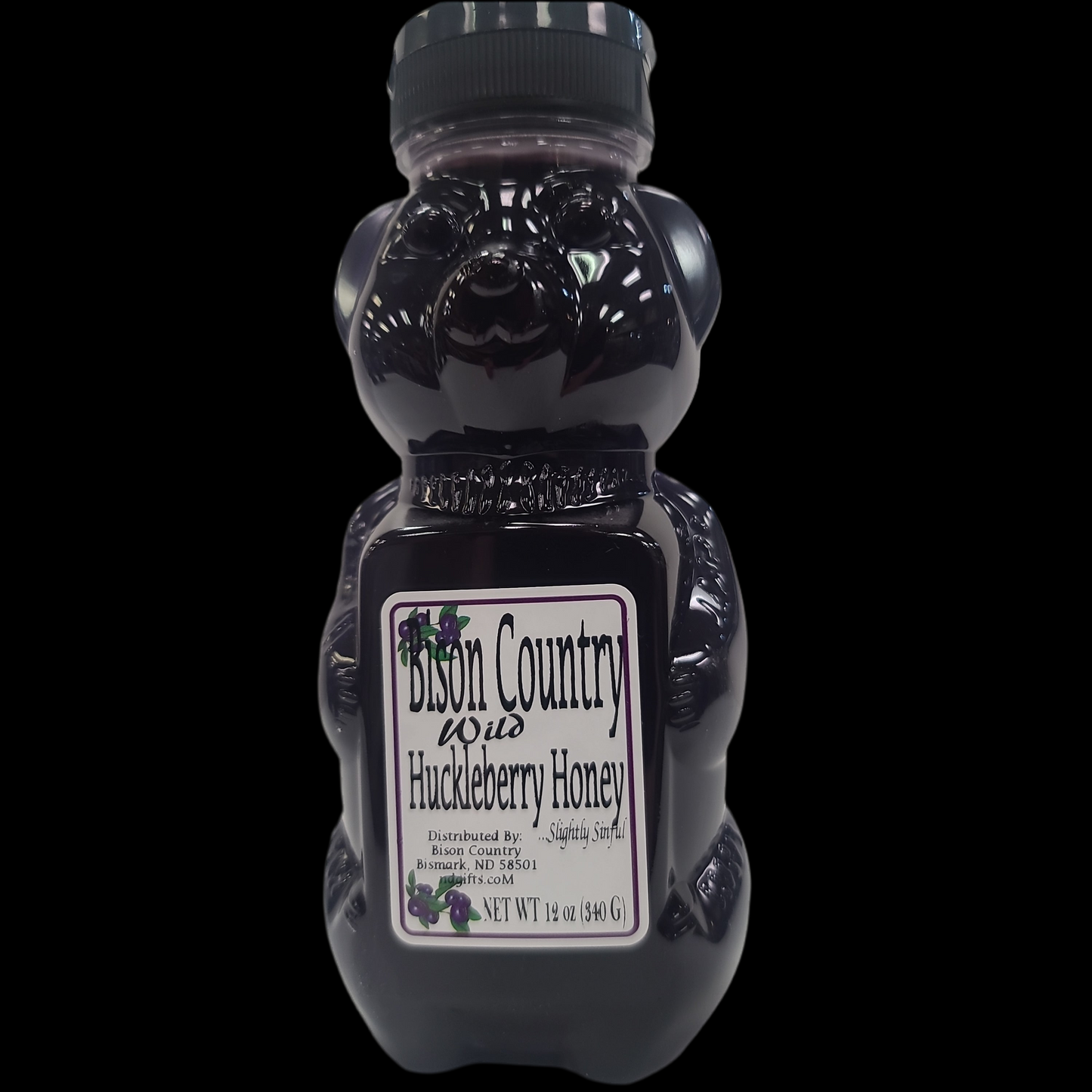 WILD HUCKLEBERRY HONEY 12oz