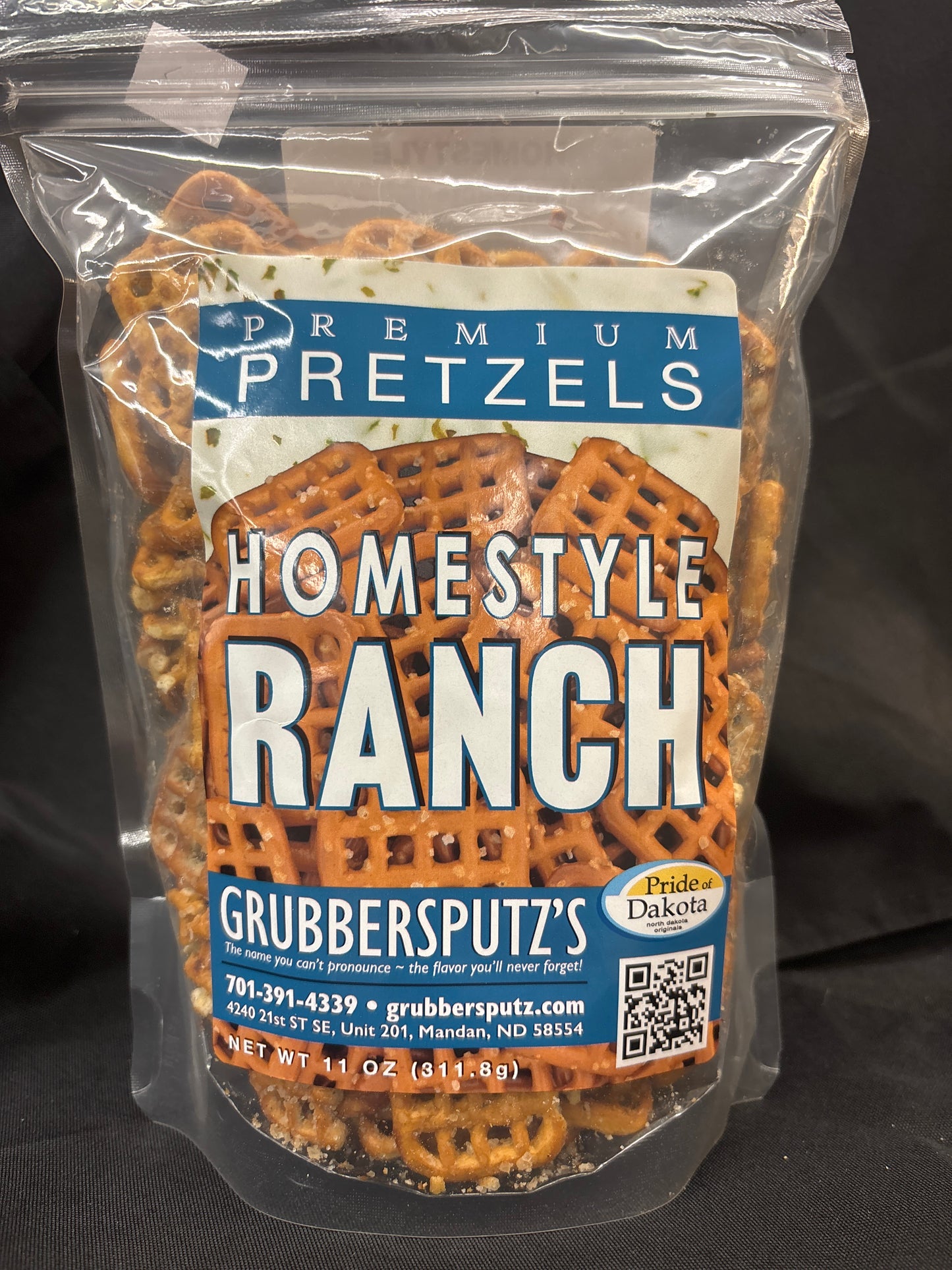 Grubbersputz's Homestyle Ranch Pretzels 11oz
