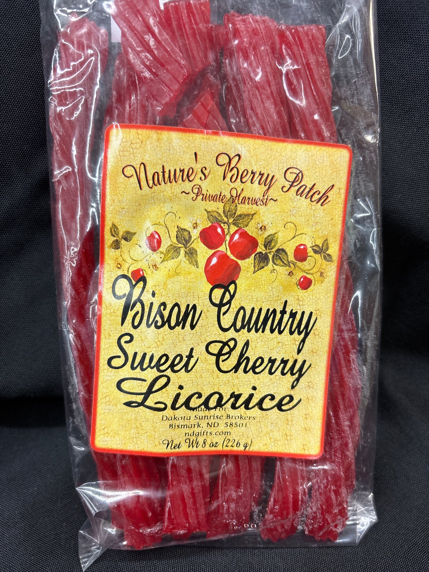 Bison Country Sweet Cherry Licorice