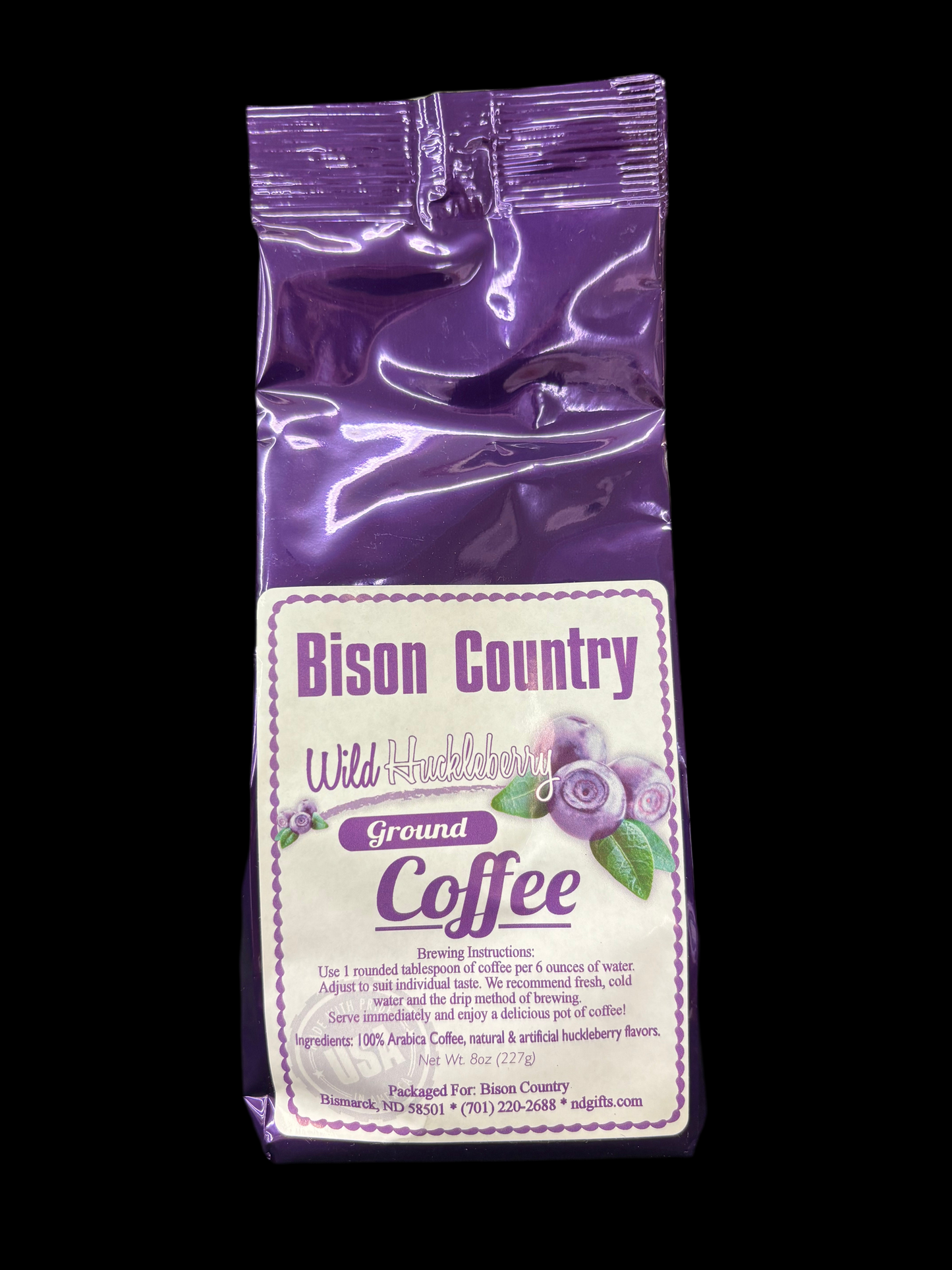 Huckleberry Coffee 8oz