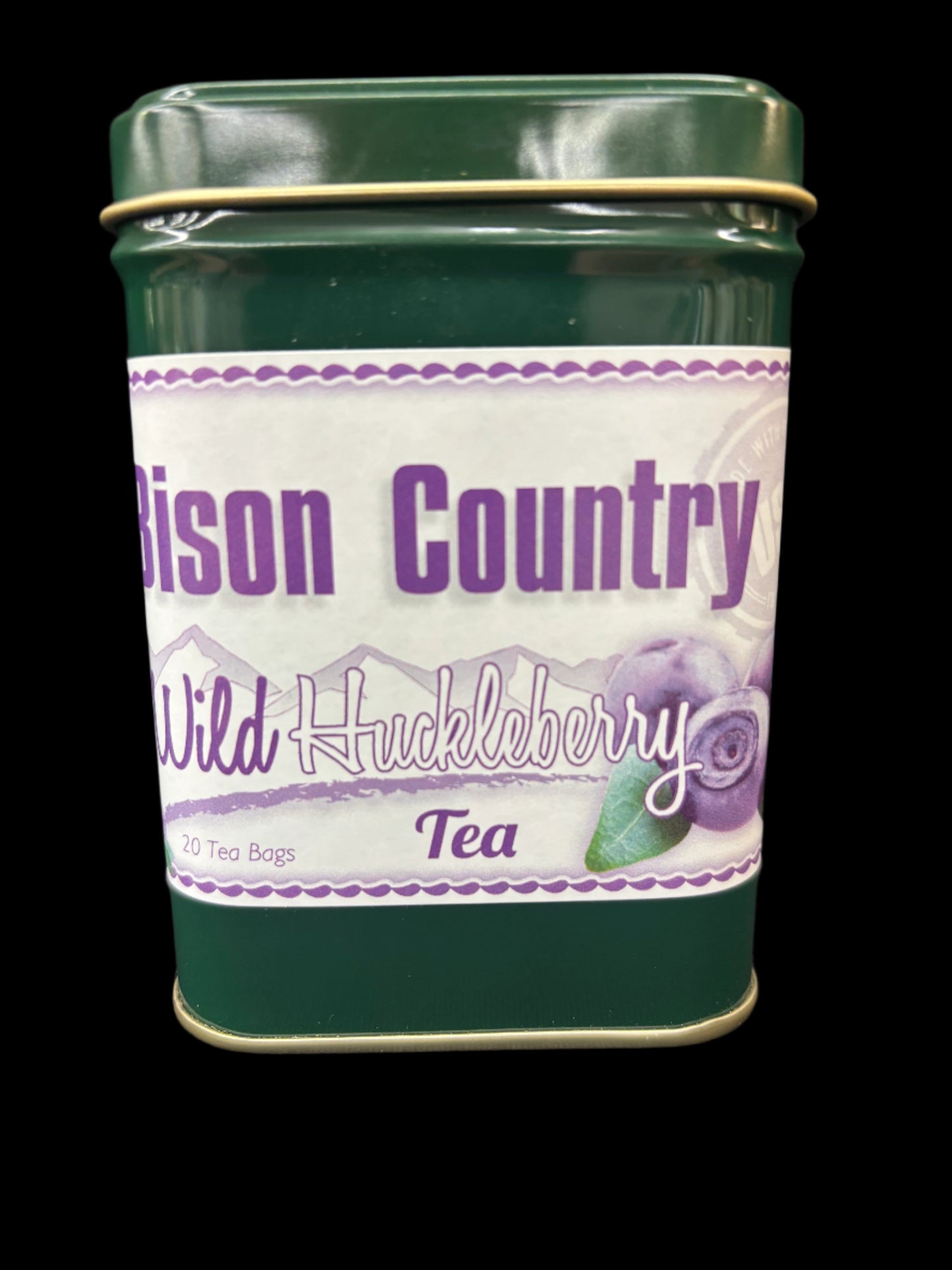 Huckleberry Tea Tin (20 Bags)