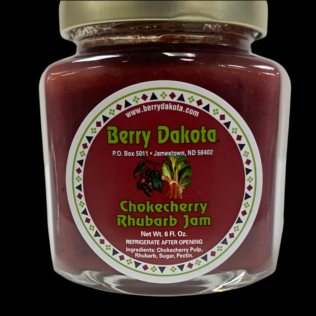 Chokecherry Rhubarb Jam 6oz