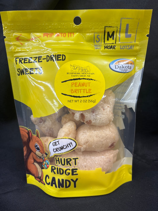 Hurt Ridge Freeze Dried Peanut Brittle