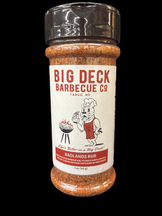 Big Deck Badlands Rub 5oz