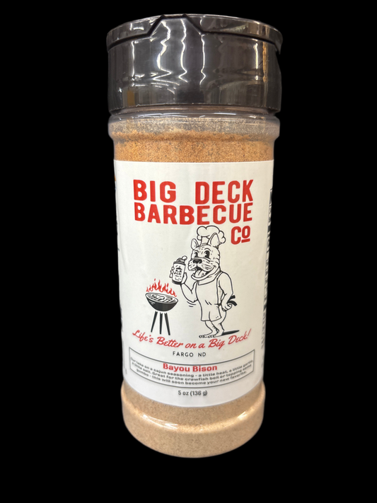 Big Deck  Bayou Bison Rub 5oz