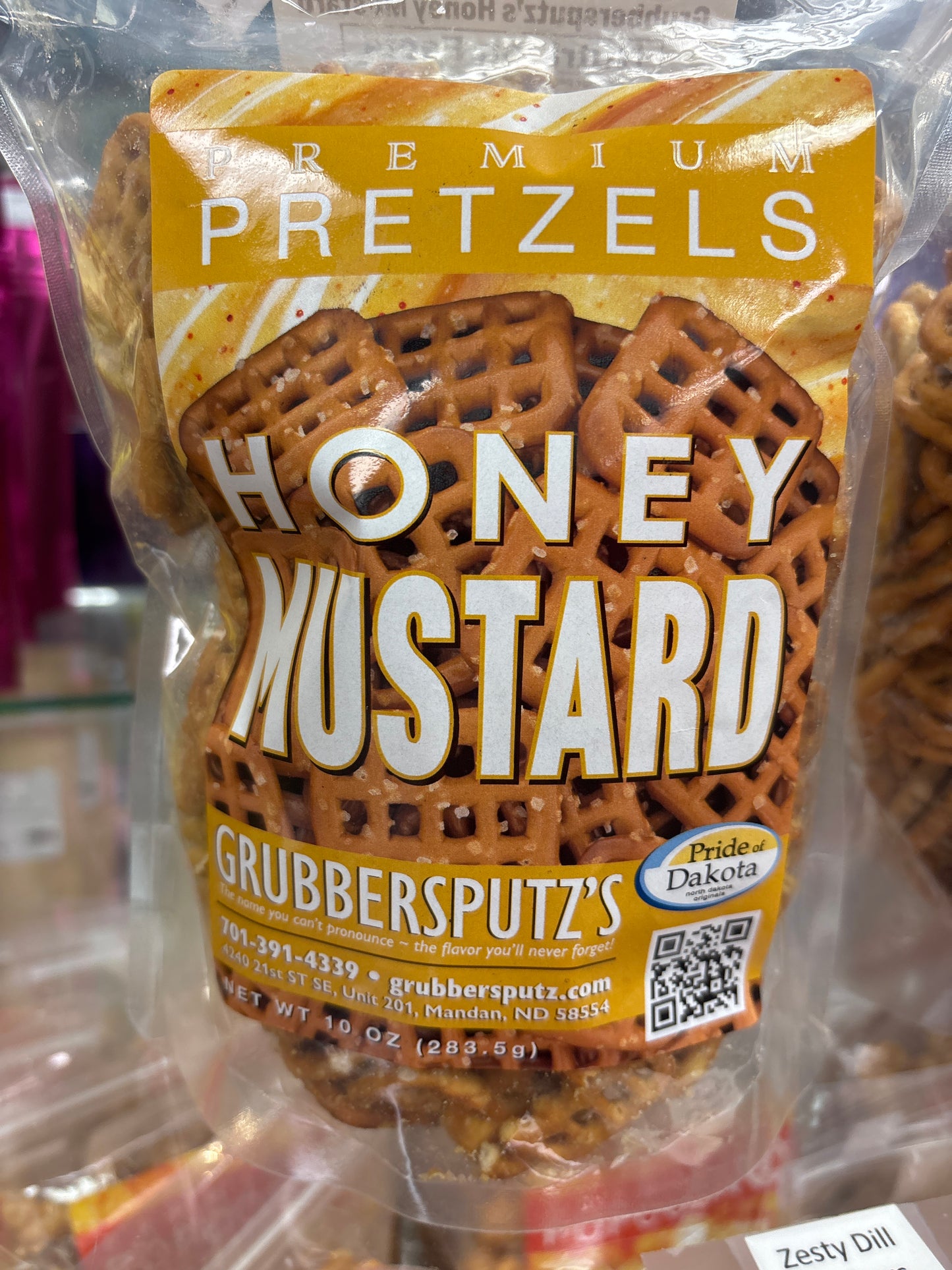 Grubbersputz's Honey Mustard Pretzels 10oz