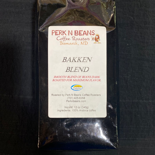 Badlands or Bakken Blend Dark Roast Coffee 12oz
