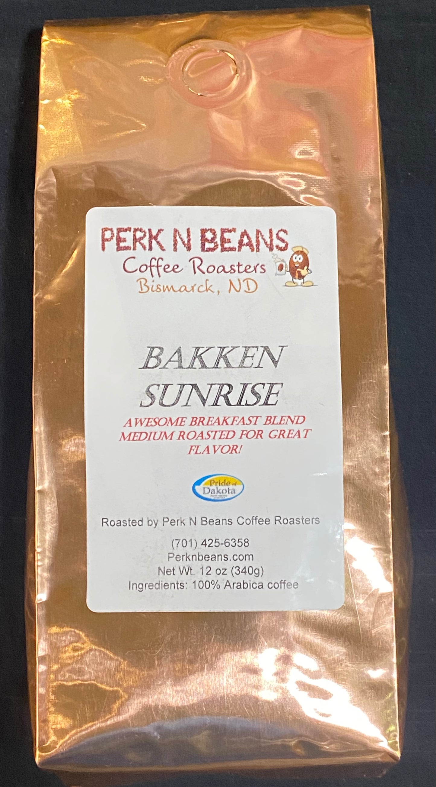 Bakken Sunrise Coffee 12oz