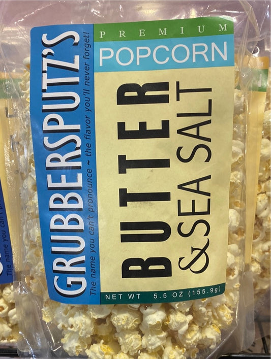 Grubbersputz's Butter & Sea Salt Popcorn