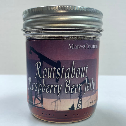 Mare's Roustabout Raspberry Beer Jelly 8oz Baaken Product