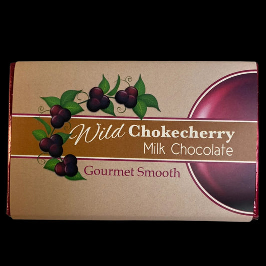 Chokecherry Milk Chocolate Bar
