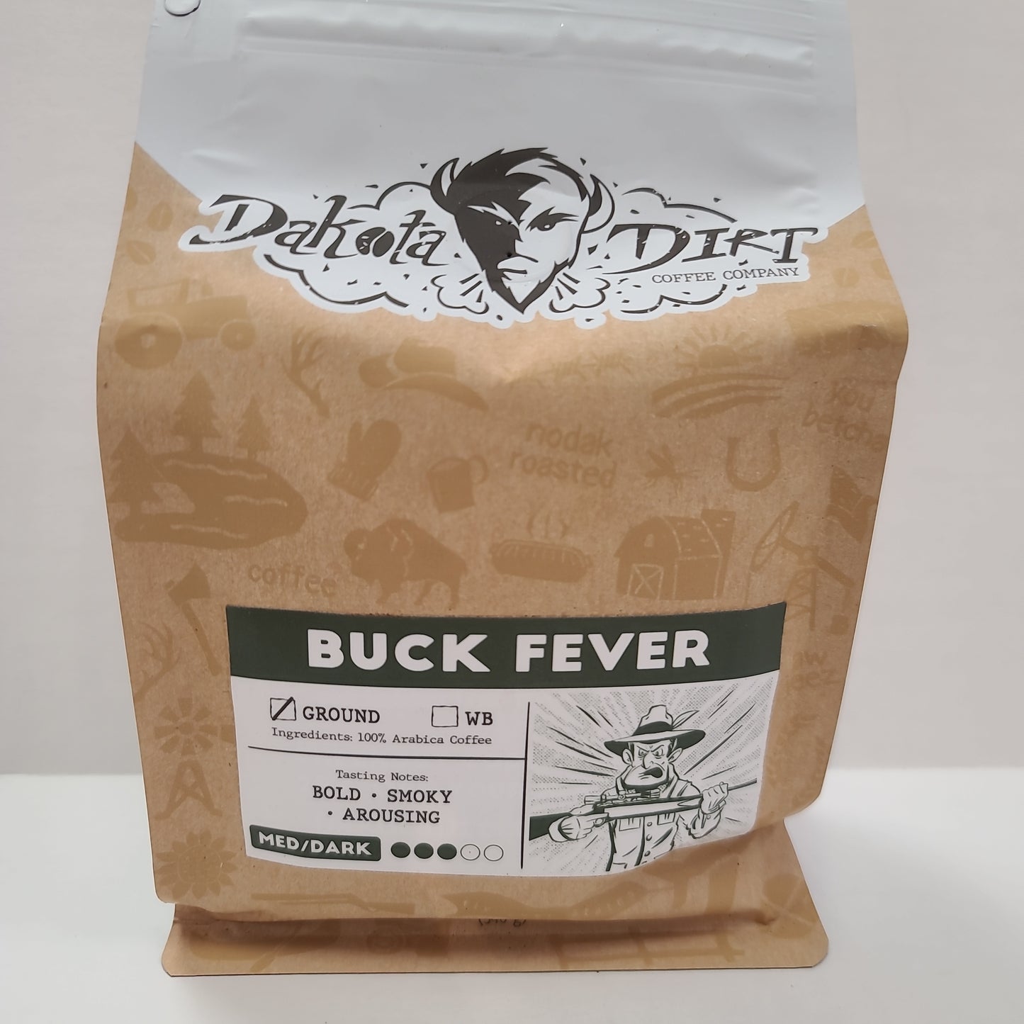 Dakota Dirt Coffee - Buck Fever 12oz ground