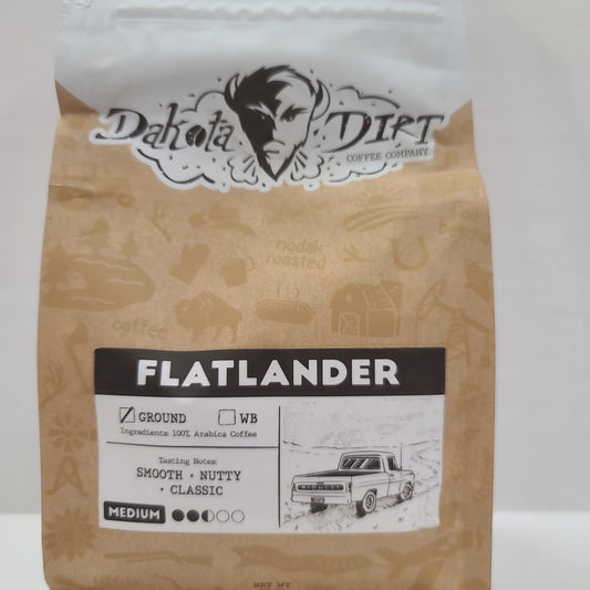 Dakota Dirt Coffee - Flatlander 12oz gorund