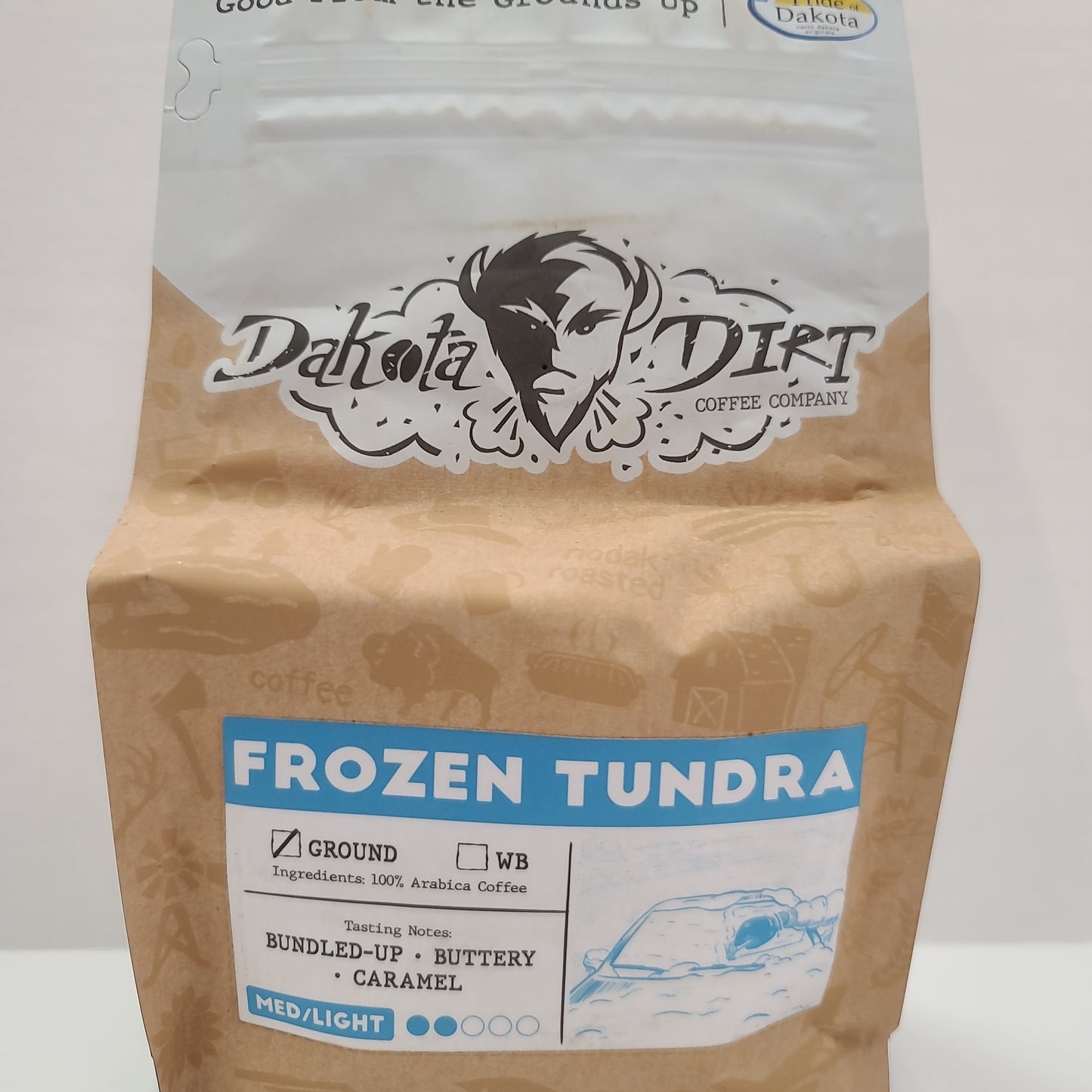 Dakota Dirt Coffee - Frozen Tundra 12oz ground