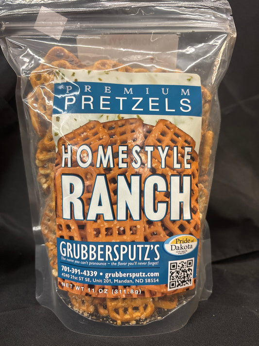 Grubbersputz's Homestyle Ranch Pretzels  11oz