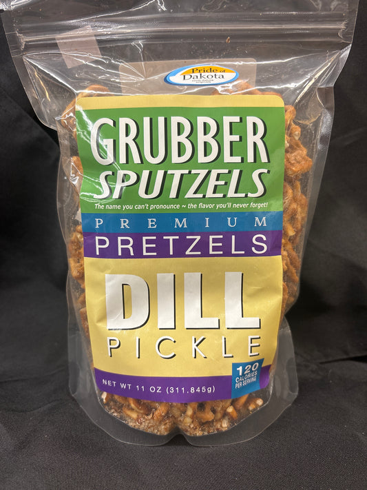 Grubbersputz's Dill Pickle Pretzels  11oz