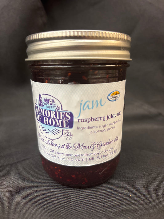 Raspberry Jalapeno Jelly by Memories of Home