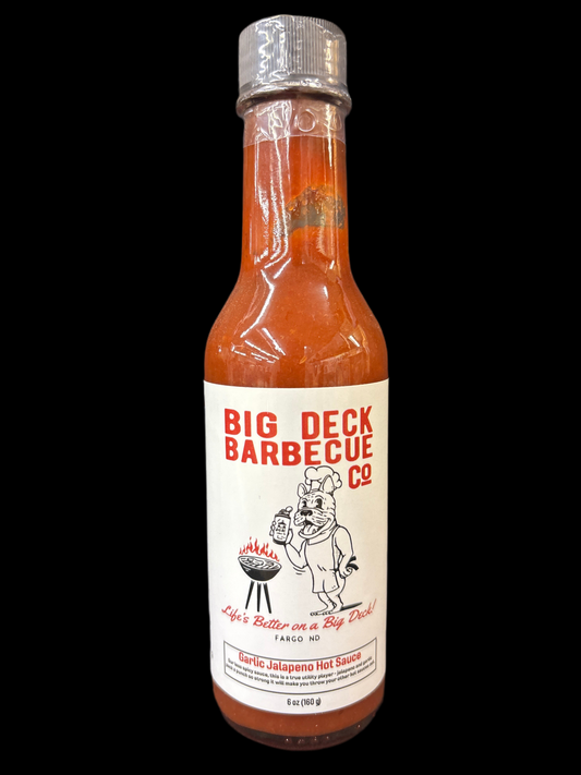 Big Deck Garlic Jalapeno Hot Sauce 6oz