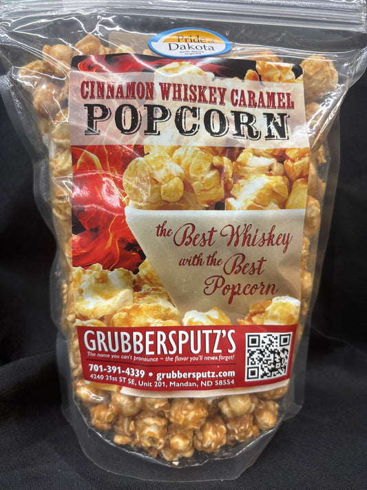 Grubbersputz's Cinnamon Whiskey Caramel Corn 8oz
