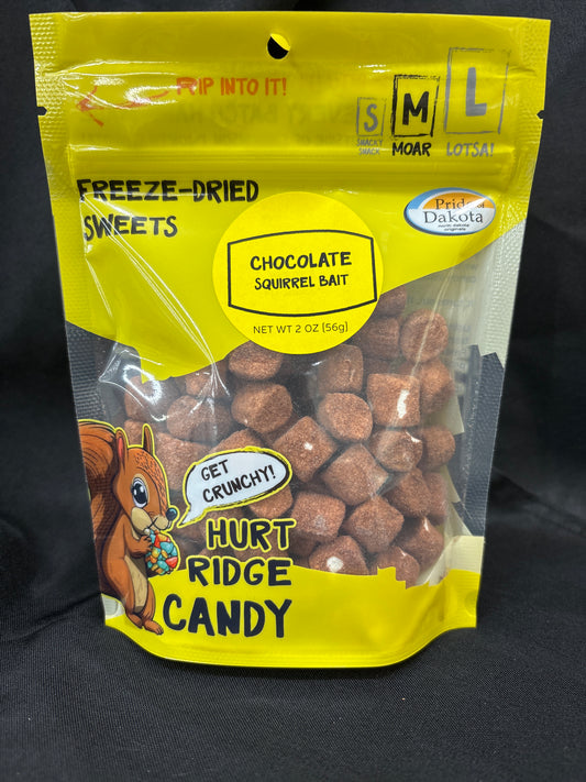 Hurt Ridge Freeze Dried Sweets  Chocolate Squirrel Bait