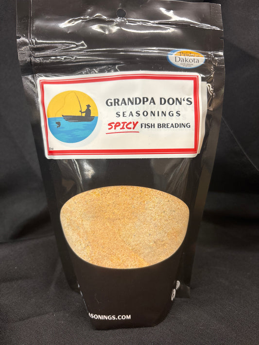 Grandpa Don's Spicy Fish Breading  10oz