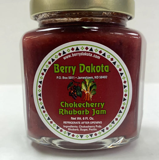 Chokecherry Rhubarb Jam 6oz