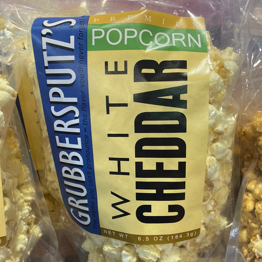 Grunbbersputz's White Cheddar Popcorn 6.5oz