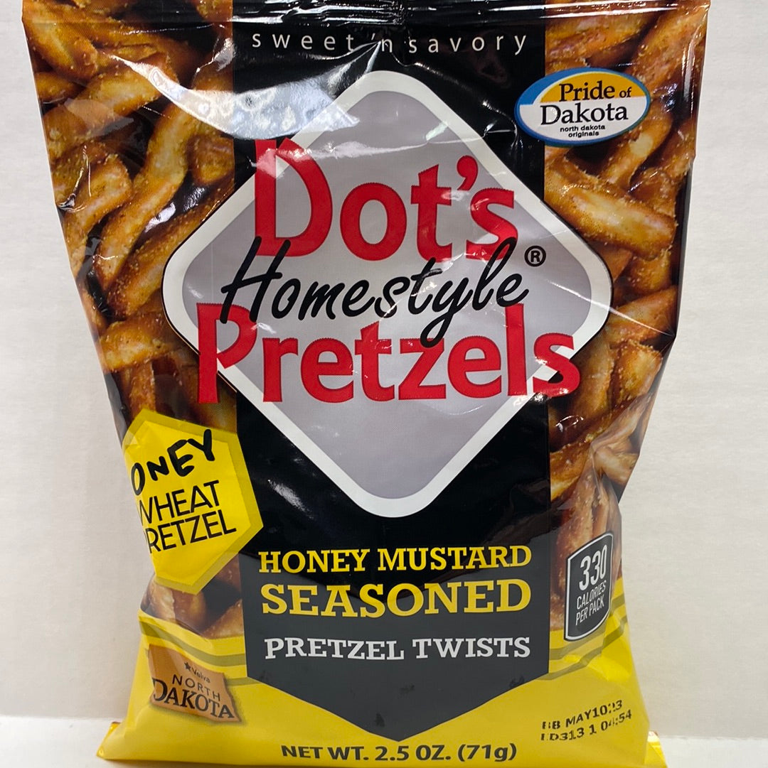 Dot's Honey Mustard Pretzels 2.5oz