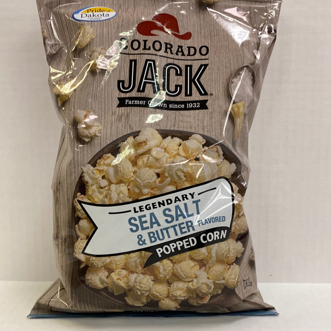 Colorado Jack's Popcorn Sea Salt & Butter 5.5oz