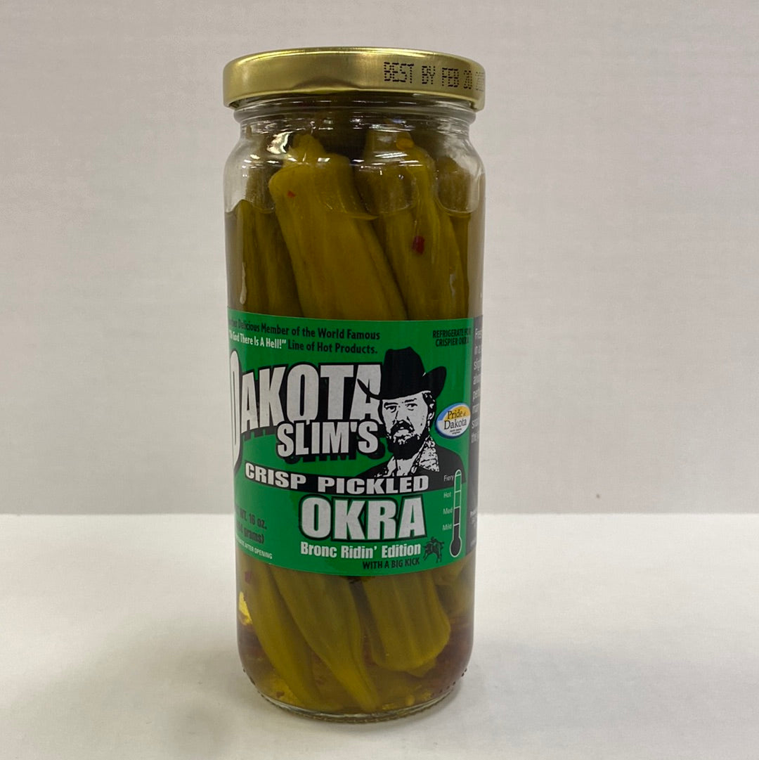 Dakota Slim's Pickled Okra 16oz