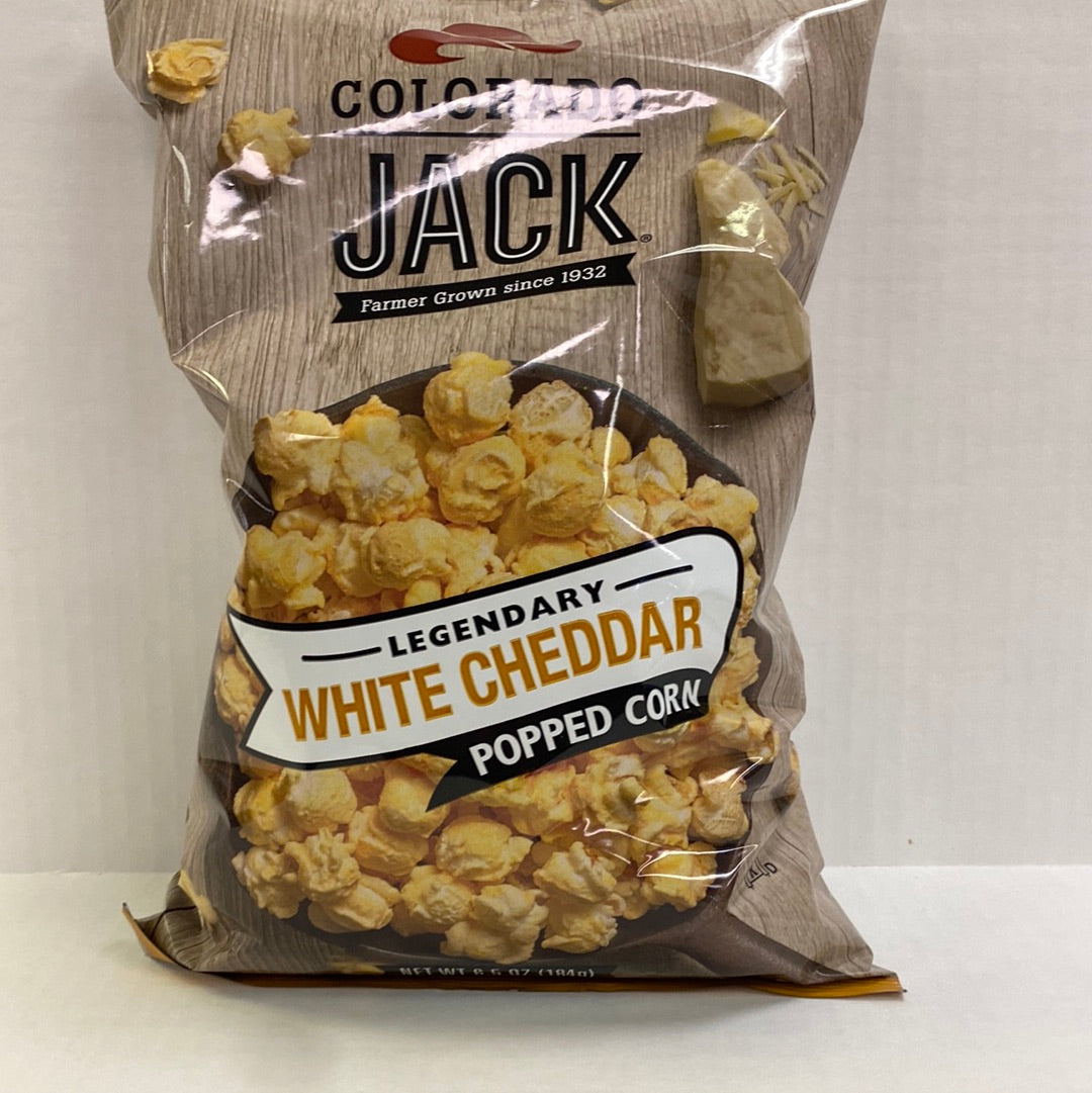 Colorado Jack's White Cheddar Popcorn 6.5oz