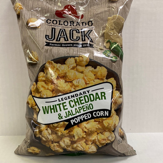 Colorado Jack's White Cheddar Jalapeno Popcorn 6.5oz