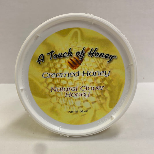 Creamed Natural Honey 16oz tub